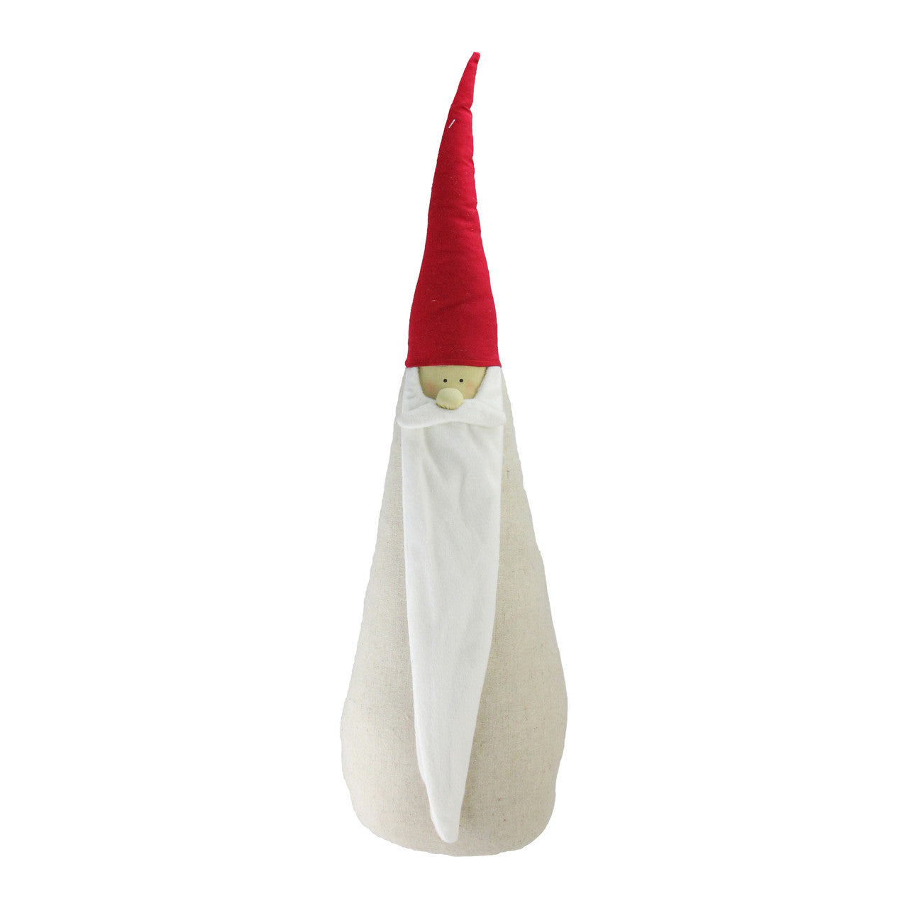 23.5” Red and White Santa Gnome Christmas Tabletop Decor