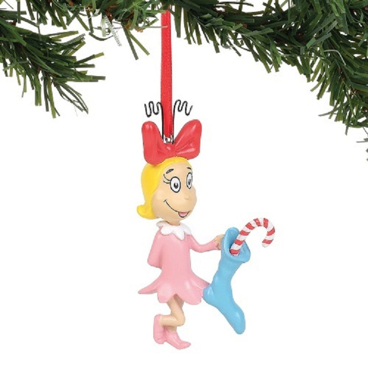 Department 56 Dr. Seuss Cindy Lou-Who Christmas Tree Ornament #6011003