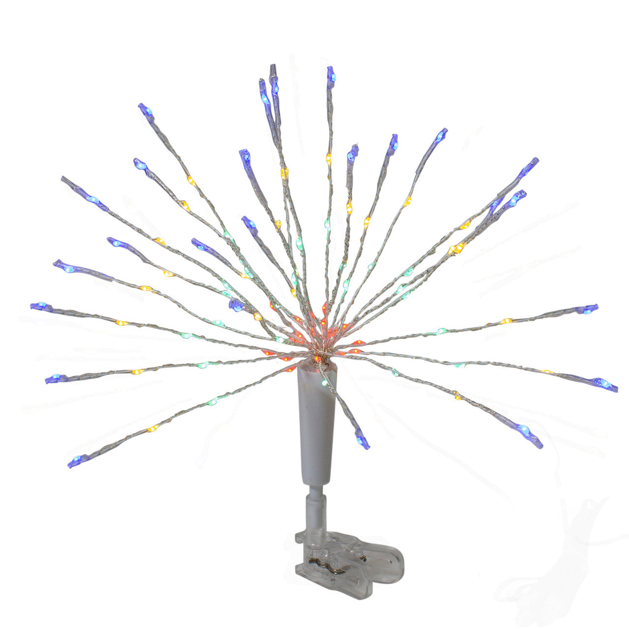 12" Multicolor LED Lighted Firework Christmas Tree Topper