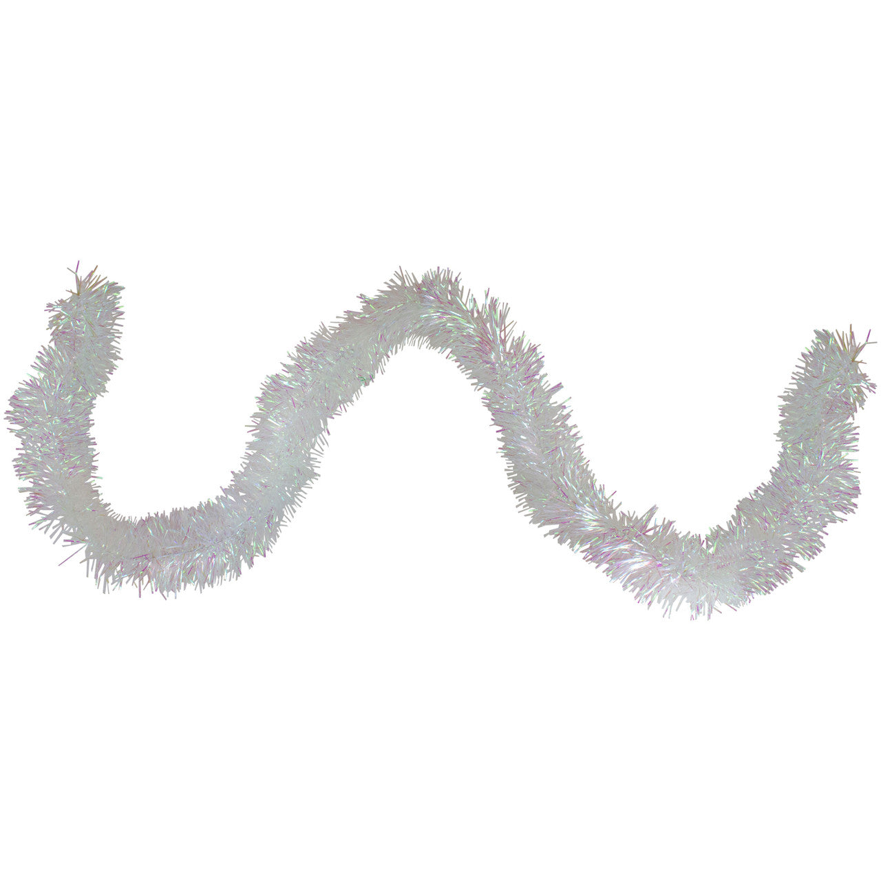 50' x 3" Iridescent Artificial Tinsel Christmas Garland - Unlit