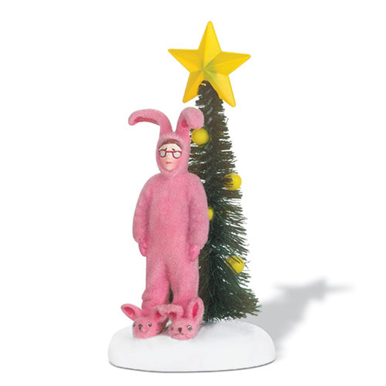 Department 56 A Christmas Story Ralphie "Pink Nightmare" Figurine