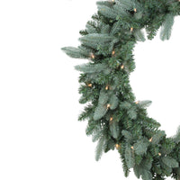 Thumbnail for Pre-Lit Washington Frasier Fir Artificial Christmas Wreath - 36-Inch, Clear Lights