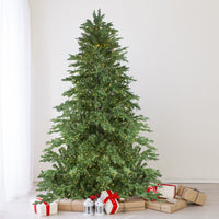 Thumbnail for 7.5' Pre-Lit Medium Mont Blanc Fir Artificial Christmas Tree - Dual Color LED Lights