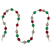 Thumbnail for 18ct Red and Green Beaded Garland with Christmas Ornaments 30