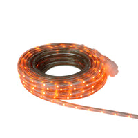 Thumbnail for Orange LED Christmas Outdoor Linear Tape Lighting -30 ft Clear Tube