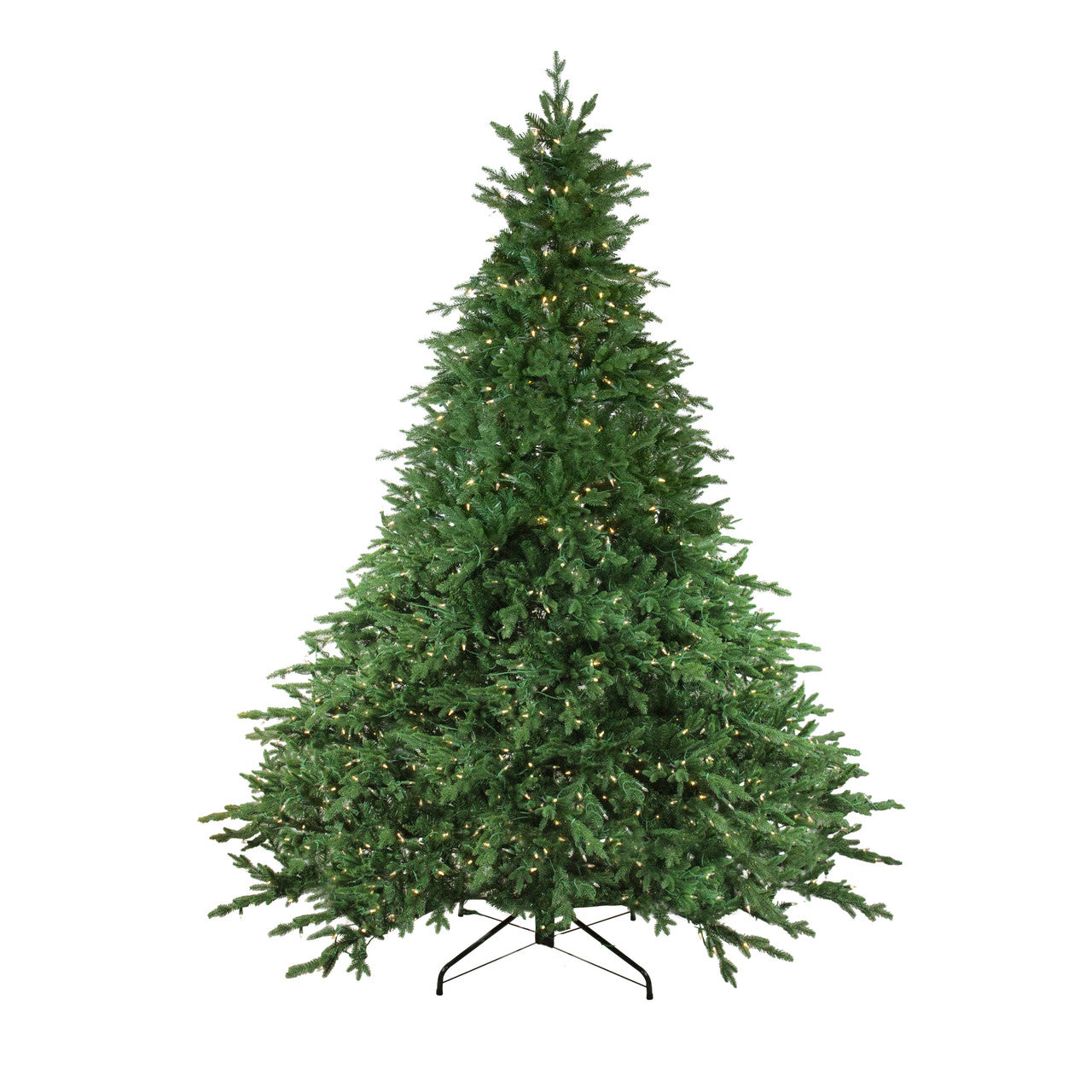 9' Pre-Lit Full Minnesota Balsam Fir Artificial Christmas Tree - Clear LED Lights