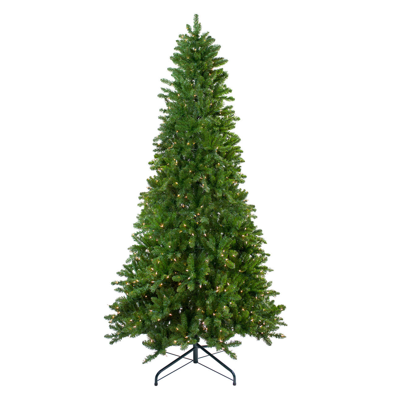 10' Pre-Lit Slim Eastern Pine Artificial Christmas Tree - Clear Lights