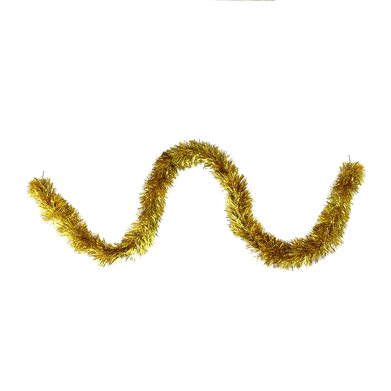 12' x 2.75" Deep Gold Traditional Artificial Christmas Garland - Unlit