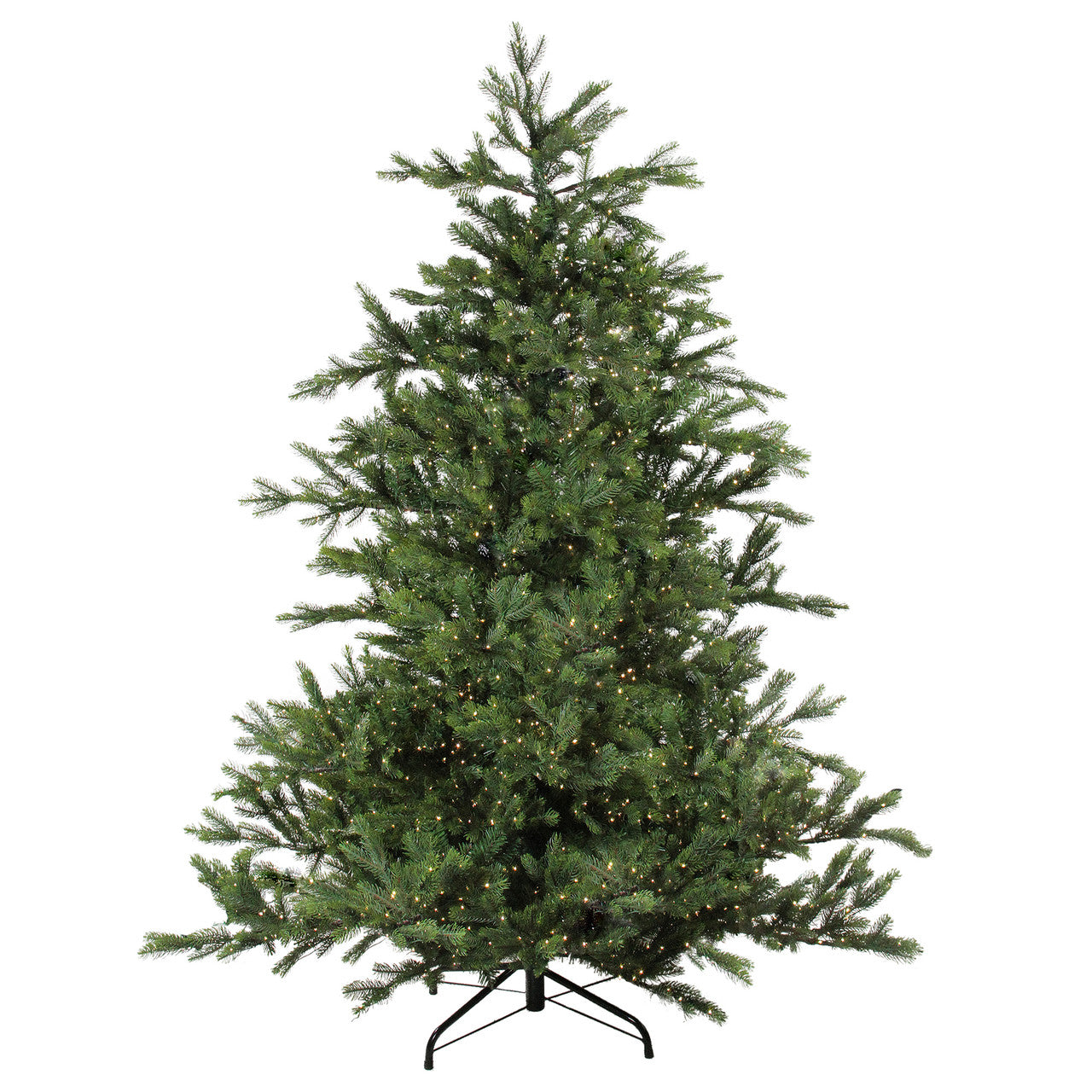 6.5' Pre-Lit Full Oregon Noble Fir Artificial Christmas Tree - Warm White LED Lights