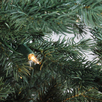 9' Pre-lit Full Mountain Pine Artificial Christmas Tree - Clear Lights