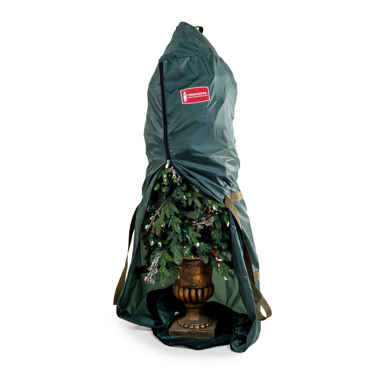 Green Foyer Christmas Tree Protective Storage Bag - Holds 4 to 6 Foot Trees