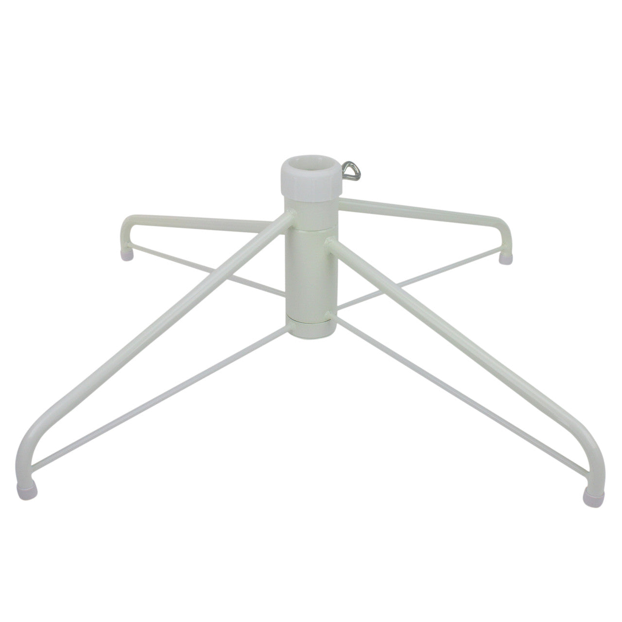 White Metal Christmas Tree Stand for 12' Artificial Trees