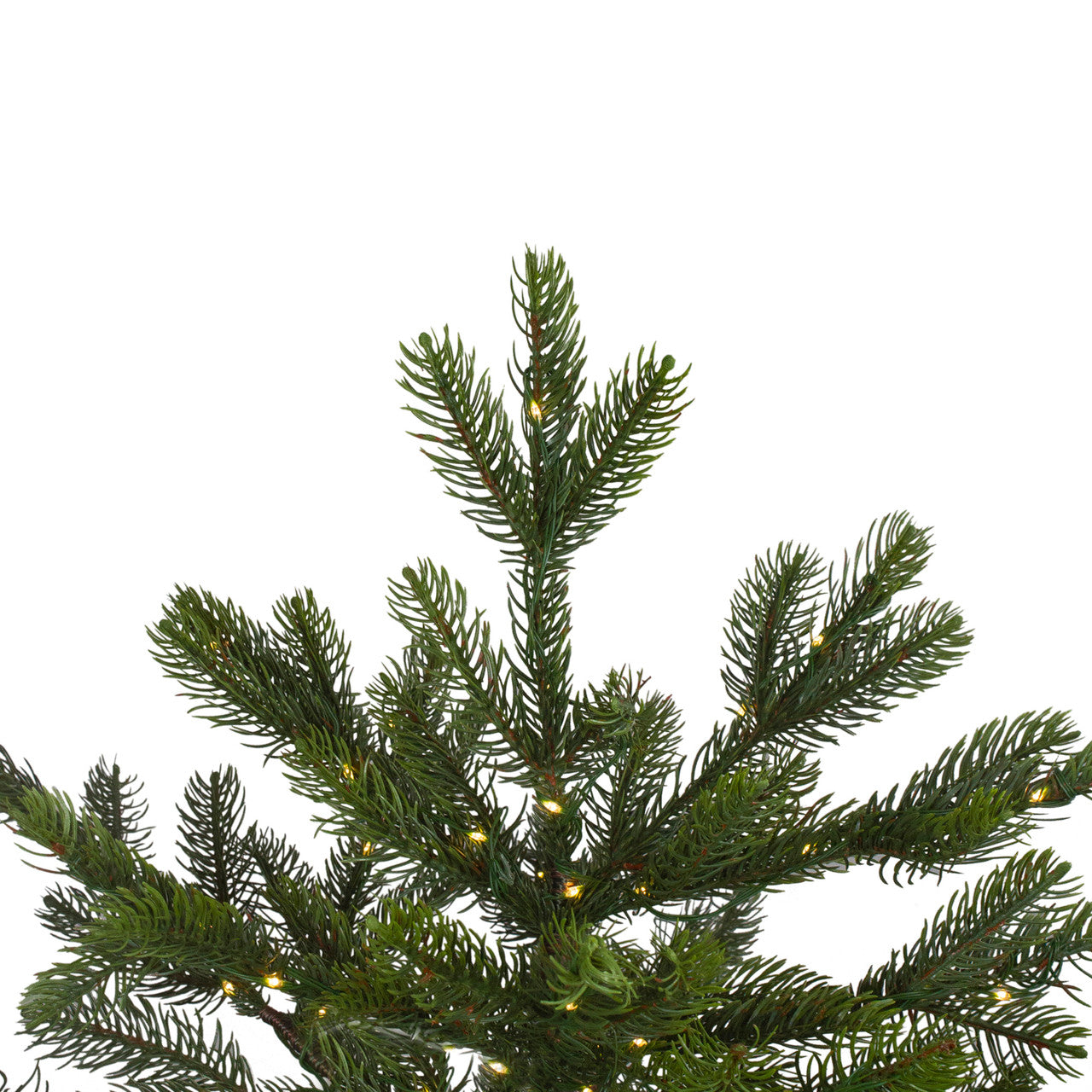 6.5' Pre-Lit Full Oregon Noble Fir Artificial Christmas Tree - Warm White LED Lights