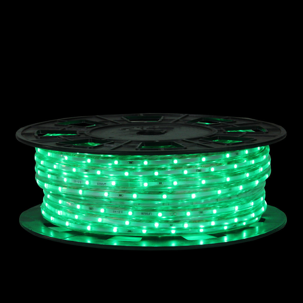 100' Green and Clear Commercial LED Outdoor Christmas Linear Tape Lights