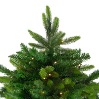 Thumbnail for 7.5' Pre-Lit Full Gunnison Pine Artificial Christmas Tree - Warm White LED Lights