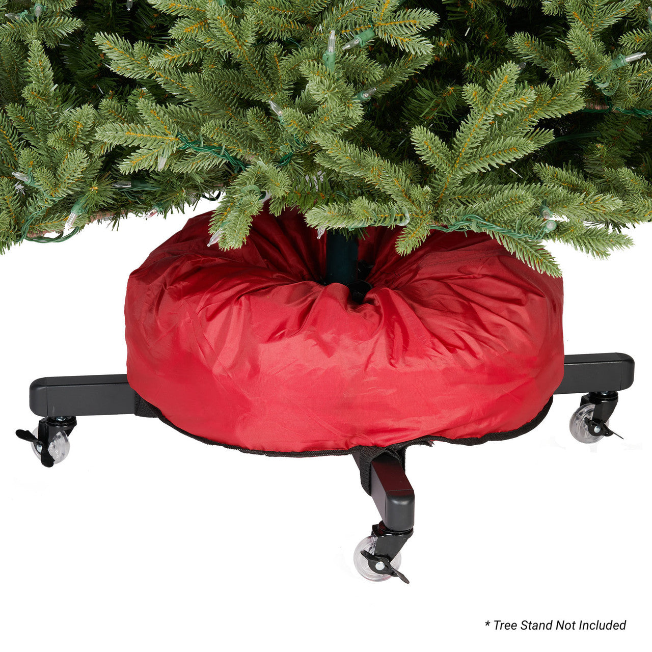 96" Red Upright Christmas Tree Storage Bag