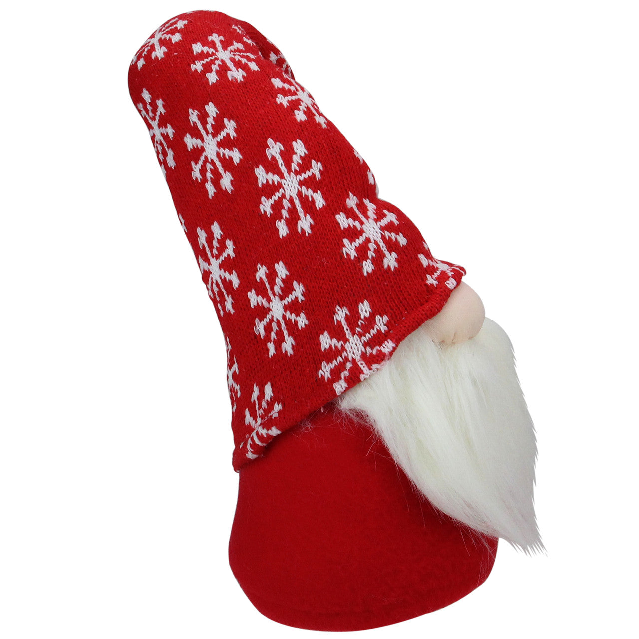 8" Big Nose Plush Red Santa Gnome Christmas Figure