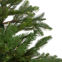 7.5' Pre-Lit Full Oregon Noble Fir Artificial Christmas Tree - Warm White LED Lights