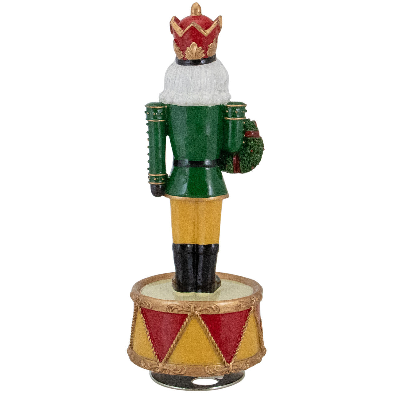 8.25" Musical Revolving Christmas Nutcracker Figure
