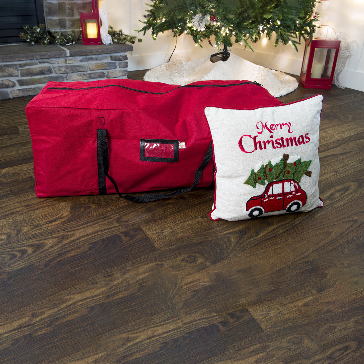 36" Christmas Storage Bag - For Garlands, Trees, Lights, Inflatables and More