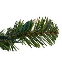 Pre-Lit LED Canadian Pine Artificial Christmas Wreath, 24-Inch, Clear Lights