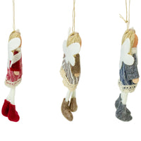 Set of 3 Hanging Angel Doll Christmas Ornaments 6