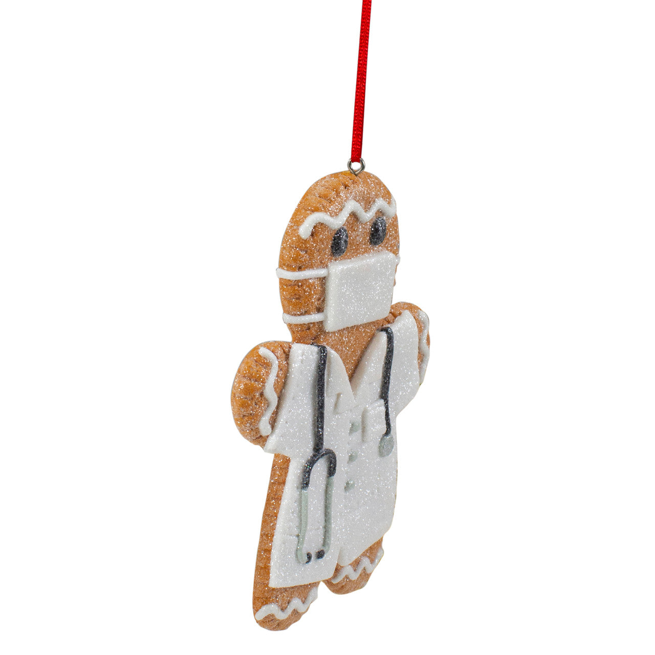 5" First Responder Nurse Gingerbread Man Christmas Ornament