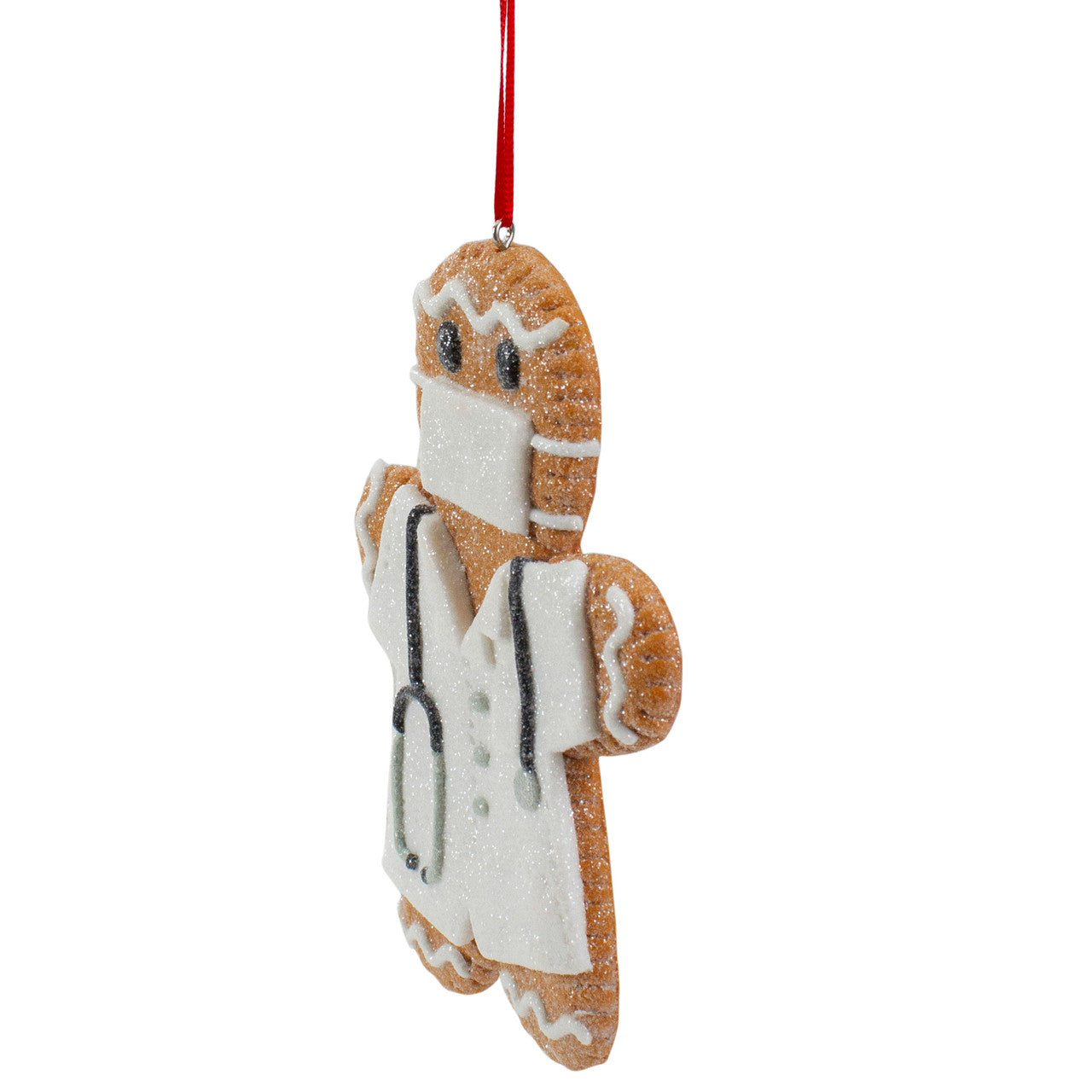 5" First Responder Nurse Gingerbread Man Christmas Ornament
